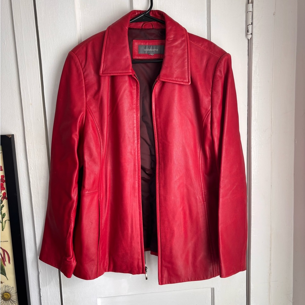Red Leather Jacket